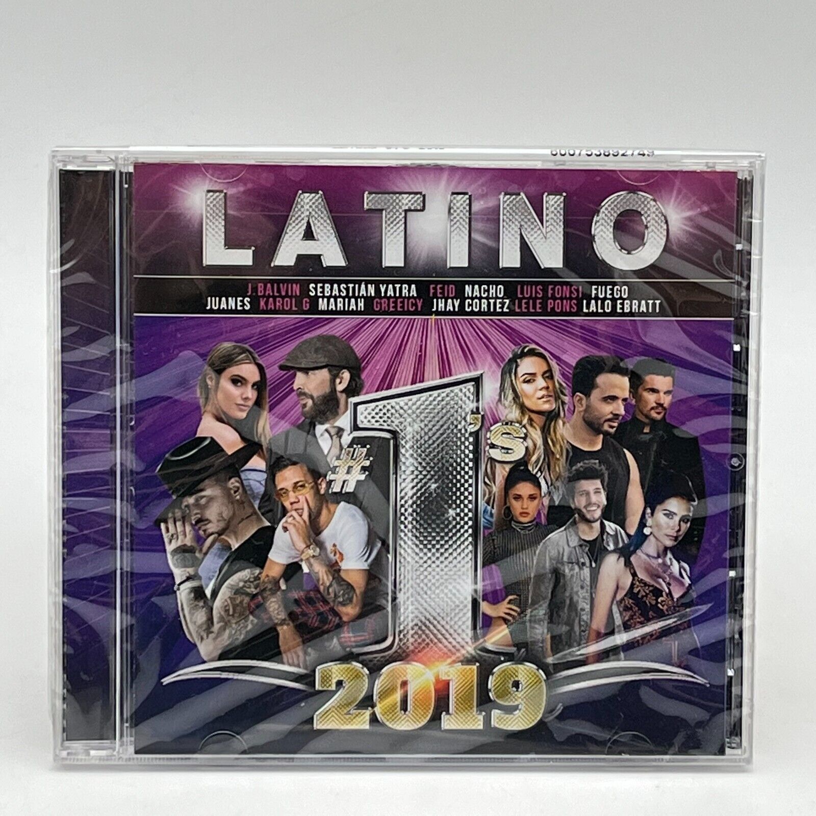 Various Artists - Latino #1's 2019 - Universal Music Latino - CD Album