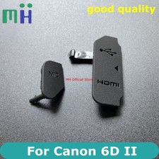 Copy NEW For Canon 6D II 6D2 6DM2 USB Rubber HDMI MIC Cap Interface Lid Door