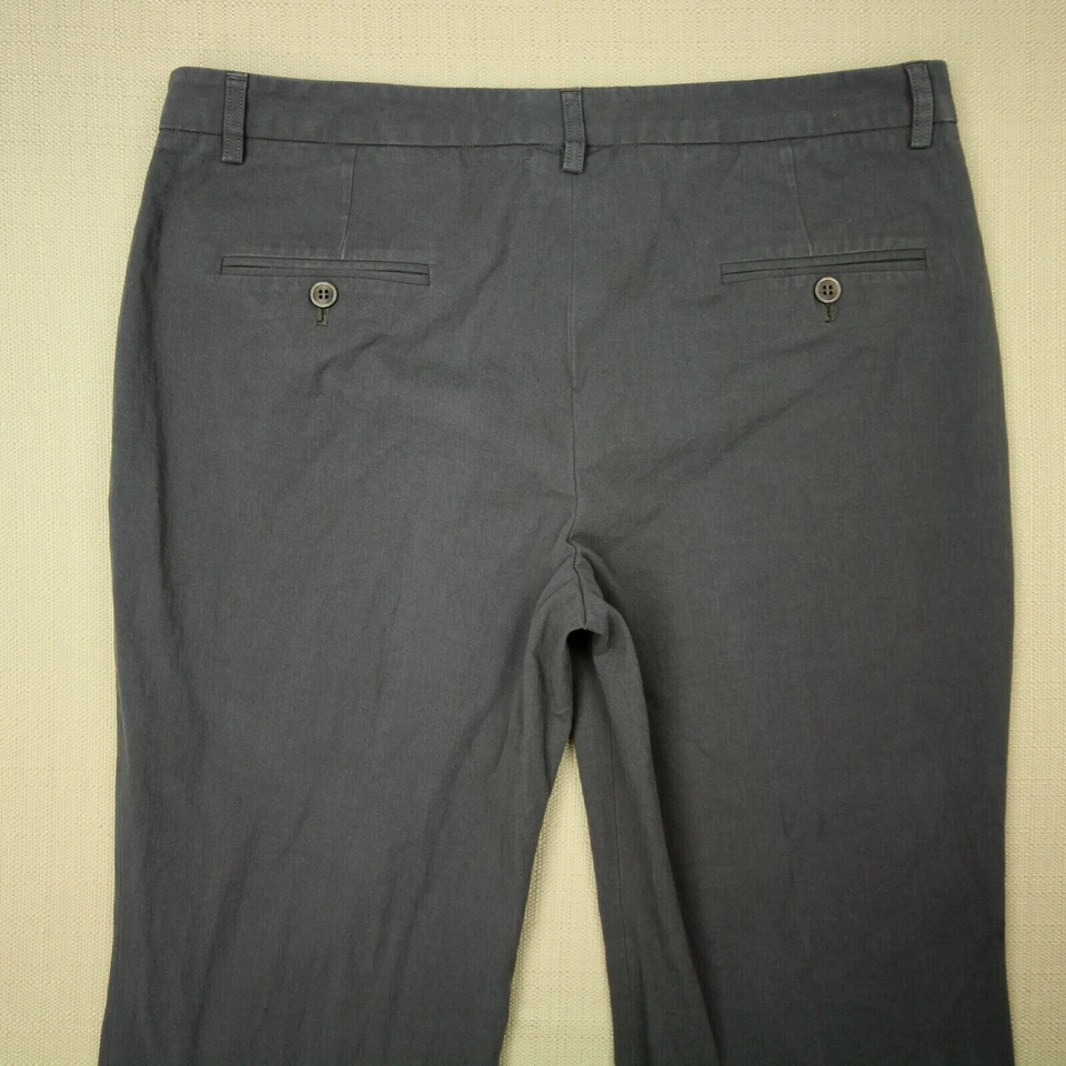 Pantalón Gunex Business para mujer talla 14 tiro medio gris poliéster Foto 4 de 4