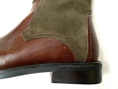 Cole Haan Suede Leather Zipper Tall Boots CO4154 Mens 10.5M  display picture 1