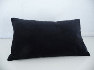 black oblong pillow