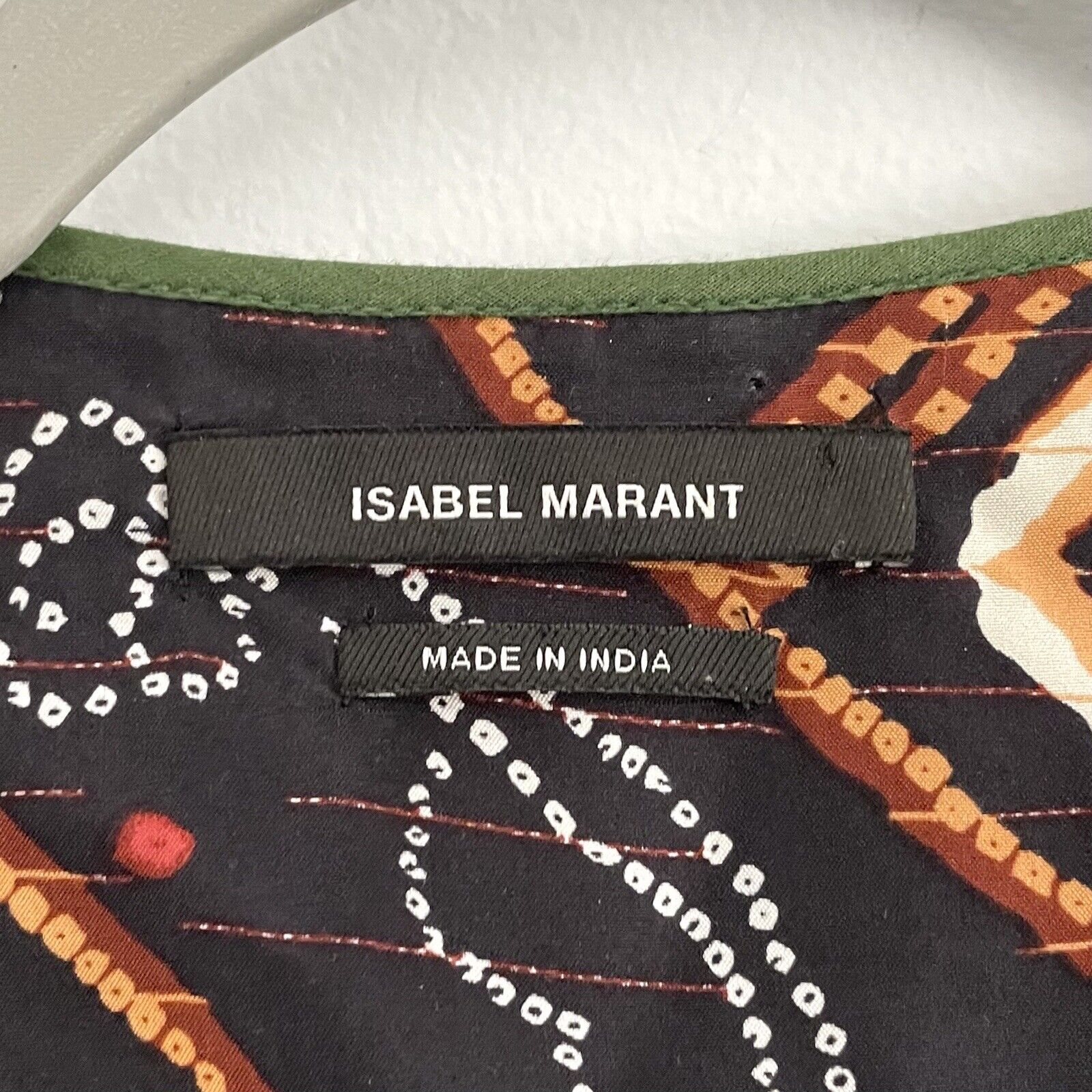 Isabel Marant Tyron Embroidered Long Sleeve Black… - image 2