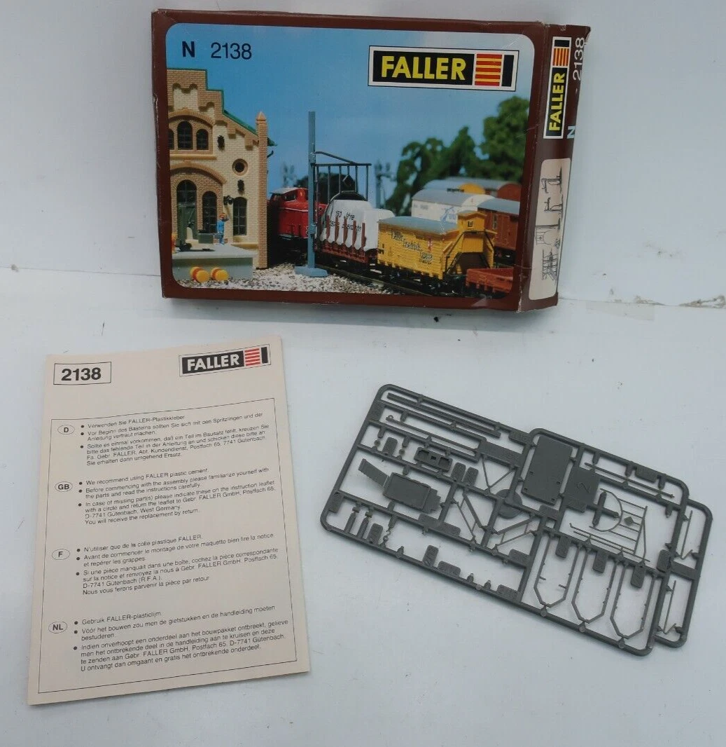 Faller N 2138 Railway Accessories Kit Incomplete Set N Scale Electric Train