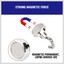 12Lb-Heavy-Duty-Magnetic-Hooks-With-Stickers-Strong-Powerful-Neodymium-15-Pack thumbnail 4