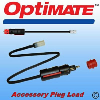 Optimate 2 3 4 6 Charger Accessory lead Cigarette Lighter Plug TM72 TM-72