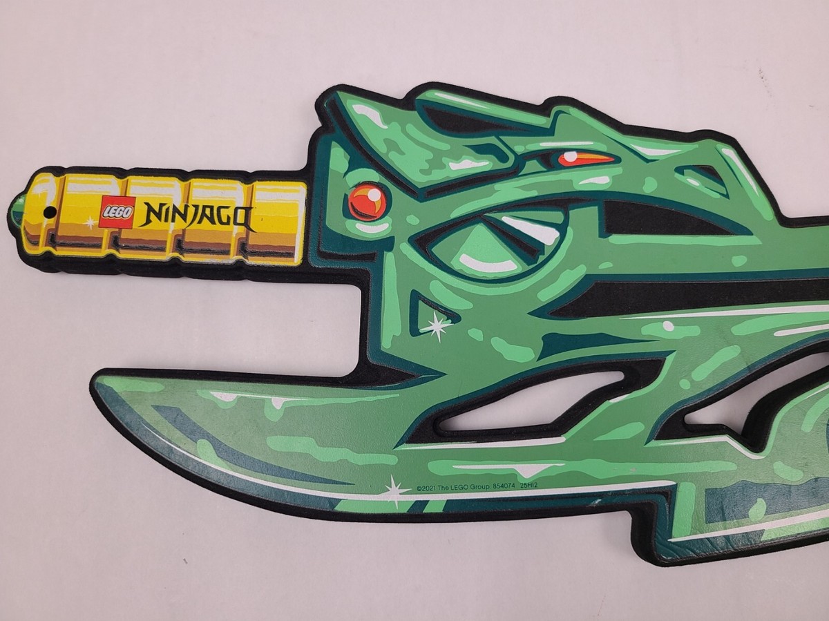 Legoland Ninjago Jade Blade Foam Sword Green Play Costume