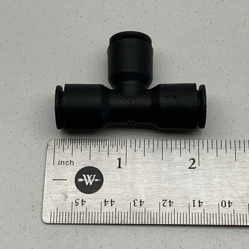 (10-Pack) Legris Push-In Push-To-Connect Tube Fitting Female Branch Tee 3/8” - Picture 4 of 10