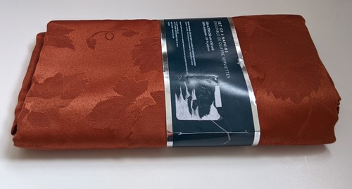 4 Waterford Napkins 20 x 20 Fall Leaf Rust Burnt Sienna Copper Orange Thanksgivi - Picture 4 of 8