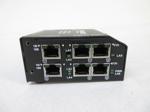 BLACK BOX LBH600A-H-24 Hardened 10/100 Mbps 6 Port Edge Switch, NO PSU - Picture 5 of 5