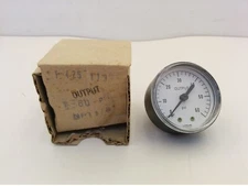 VDO 1-425-113 PRESSURE GAUGE, 0-60 PSI, 1/8" NPT, BACK MOUNT, 1.9" DIAMETER, NIB