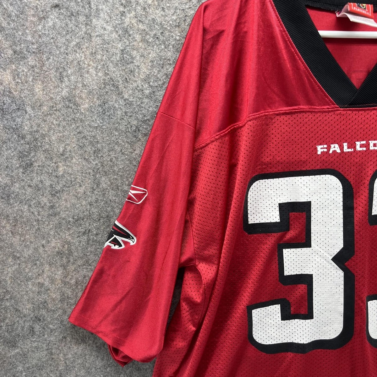 Atlanta Falcons Jersey Men Large Red Training NFL Michael Turner