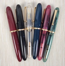 Jinhao 9019 Heartbeat Nib Fountain Pen 2 Nibs Chooses Gift EF/F/M Smooth Writing