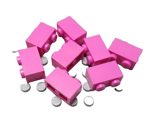 ☀️100 NEW LEGO 2x4 PINK Bricks (ID 3001) BULK Parts Girl Friends