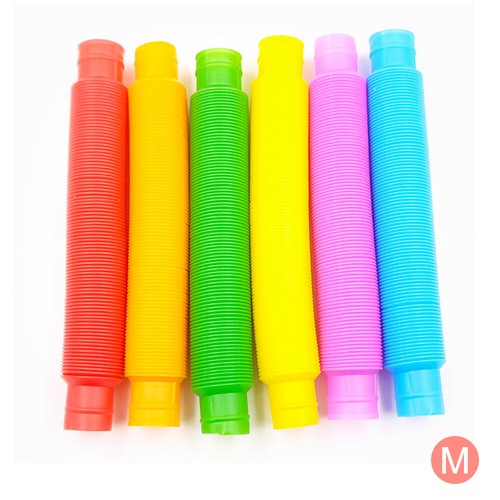 10 x jouets Fidget Pop Tube pour enfants adultes tuyau extensible outil sensoriel soulagement du stress - Photo 17/17