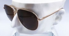 SUNGAIT Womens lightweight oversized aviator sunglasses gold 52-15-140