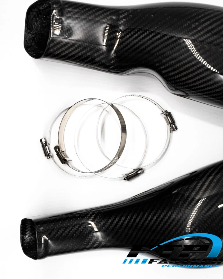 Tubos de admisión de fibra de carbono FABTECH Mercedes Benz CLS55 E55 AMG Performance Foto 4 de 4