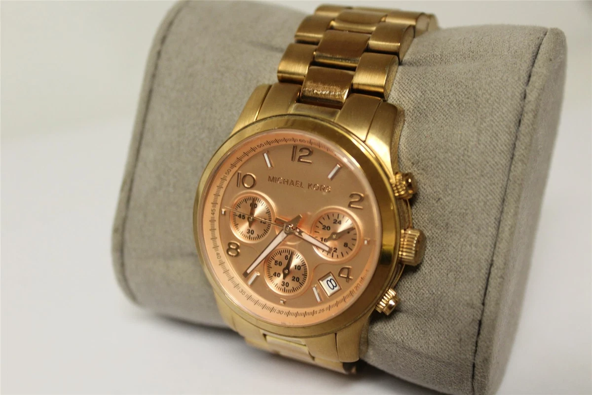 PRE OWNED Michael Kors Ladies Runway MK 5128 Watch