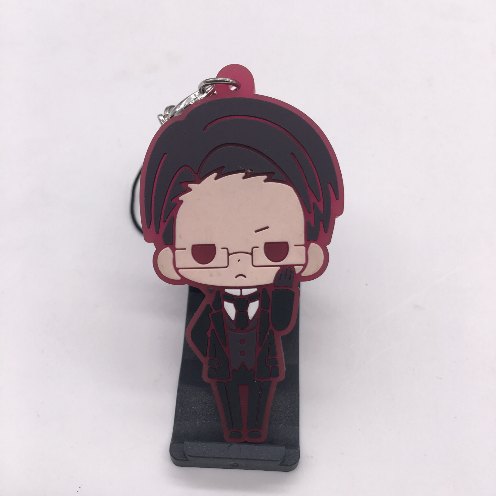 T418 Hot Japan anime Black Butler rubber Keychain Key Ring Rare cosplay ...