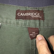 Vintage Mervyn's Cambridge Classics Men s Flat Front Shorts 40