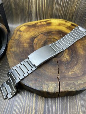 Soviet stainless steel USSR watch bracelet POLJOT 18 mm lugs