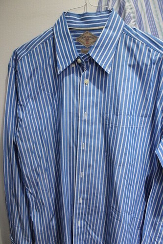 Camicie eleganti uomo LAND'S END TAYLORBYRD Bills Khakis manica lunga taglia XL - Foto 6 di 7