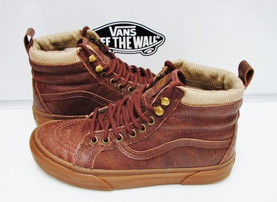 vans mte brown herringbone