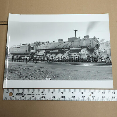 Union Pacific 5097 4-10-2 Dampflokomotive im Hof 8 x 11 Zoll Vintage Foto