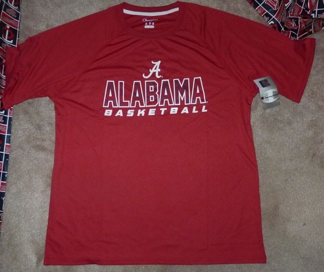 NEW NCAA Alabama Crimson Tide Basketball T Shirt Men L Large NEW NWT eBay