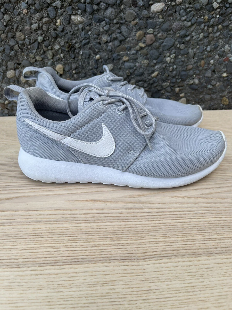 nike roshe run white mesh