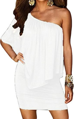 white cold shoulder beach dress Black Short Strapless Bodycon Party Dress Black / Small main image 1