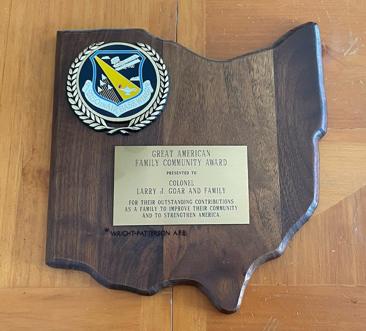 USAF 1stAIRLIFT SQ D パッチ First Air Force Patch - 1st USAF