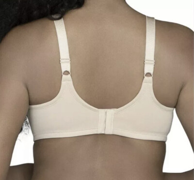 Vanity Fair Women Beauty Back Full Figure Wirefree Bra 71380 Ivory