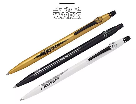 .com: Cross Click Star Wars 3-Pack Gel Ink Pens - Darth