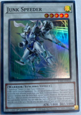 Yugioh! - Junk Speeder -Super Rare - RA01-EN032 -25th Anniversary Rarity  - NM/M
