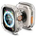 Apple Watch Ultra (49mm)Case | Spigen [Ultra Hybrid] Shockproof Slim Clear Cover