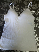 primark cami camisole top vest built in bra XS uk 6-8 usa 2-4 euro 34-36