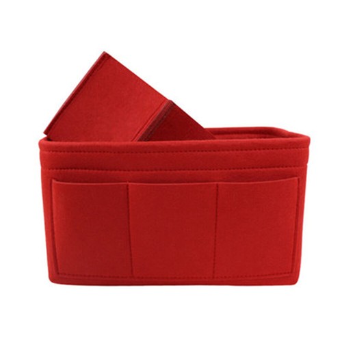 Felt Insert Bag Purse Organizer Bag in Bag with Multi Pockets Fit for Speedy - Picture 5 of 9