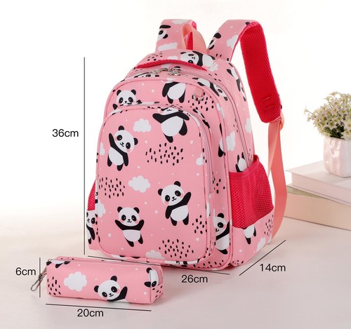 Mochila y Estuche para Lápices Unisex Impreso Completamente Forrado Viaje Escuela Mochila Bolso YB - Imagen 2 de 26