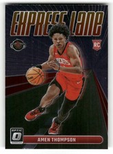 2023-24 Optic Basketball Amen Thompson Express Lane Rookie Card #2 RC