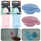 Baby Feeding Set Kids Straw Sipper Bottle Spill Proof Serving Bowl Plastic Spoon