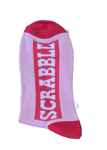 Calze rosa Scrabble ""Kiss Me"" taglia 4-10 - Foto 2 di 8