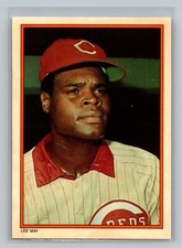 Lee May 1985 Topps Circle K All Time Home Run Kings #34 Baseball MLB Card Reds