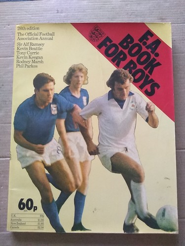 F.A. Book For Boys 26th edition 1973 PB