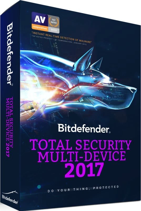 BITDEFENDER TOTAL SECURITY MULTI-DEVICE 2017 5 DEVICE 1 YEAR WIN/MAC/ANDROID NEW - Image 4 of 4