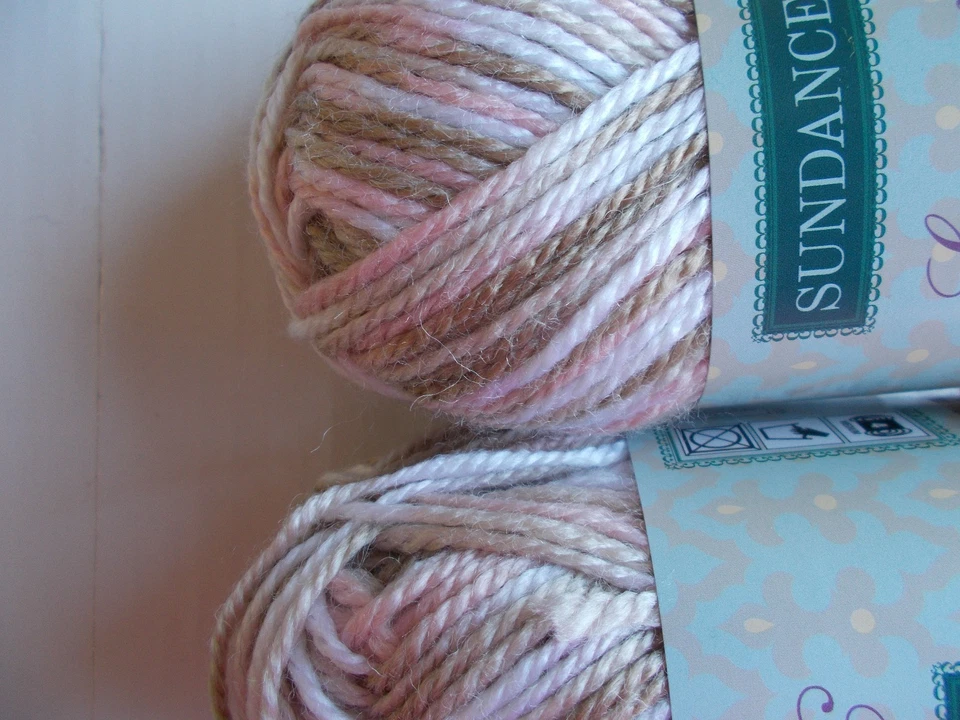 Sundance Synergy wool blend gradient yarn, Neapolitan, lot of 2 (76 yds ea) - Image 2 of 2
