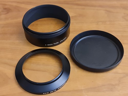 Genuine CONTAX Complete HOOD SET for Zeiss 85mm f1.4 Lens - Japan - M1001 - Picture 6 of 7