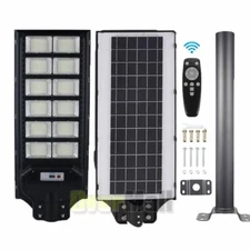 99000000LM LED Solar Wall Light Commercial Dusk To Dawn Outdoor Road Street Lamp