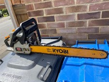 Ryobi 44cc Petrol Chainsaw 20” 50cm Bar + Carry Case Garden Tool