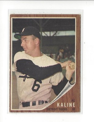 1962 Topps #150 Al Kaline Tigers - EX