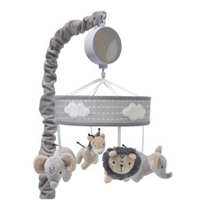 Musical Infant Crib Mobile - Gray Beige White